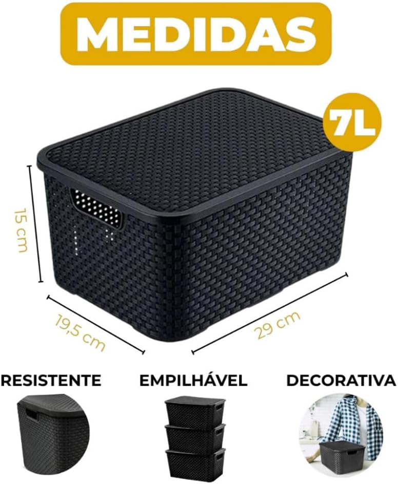 15398646402 caixa cesta organizadora pequena 7 litros empilhavel com tampa cor preto 2 1.jpg