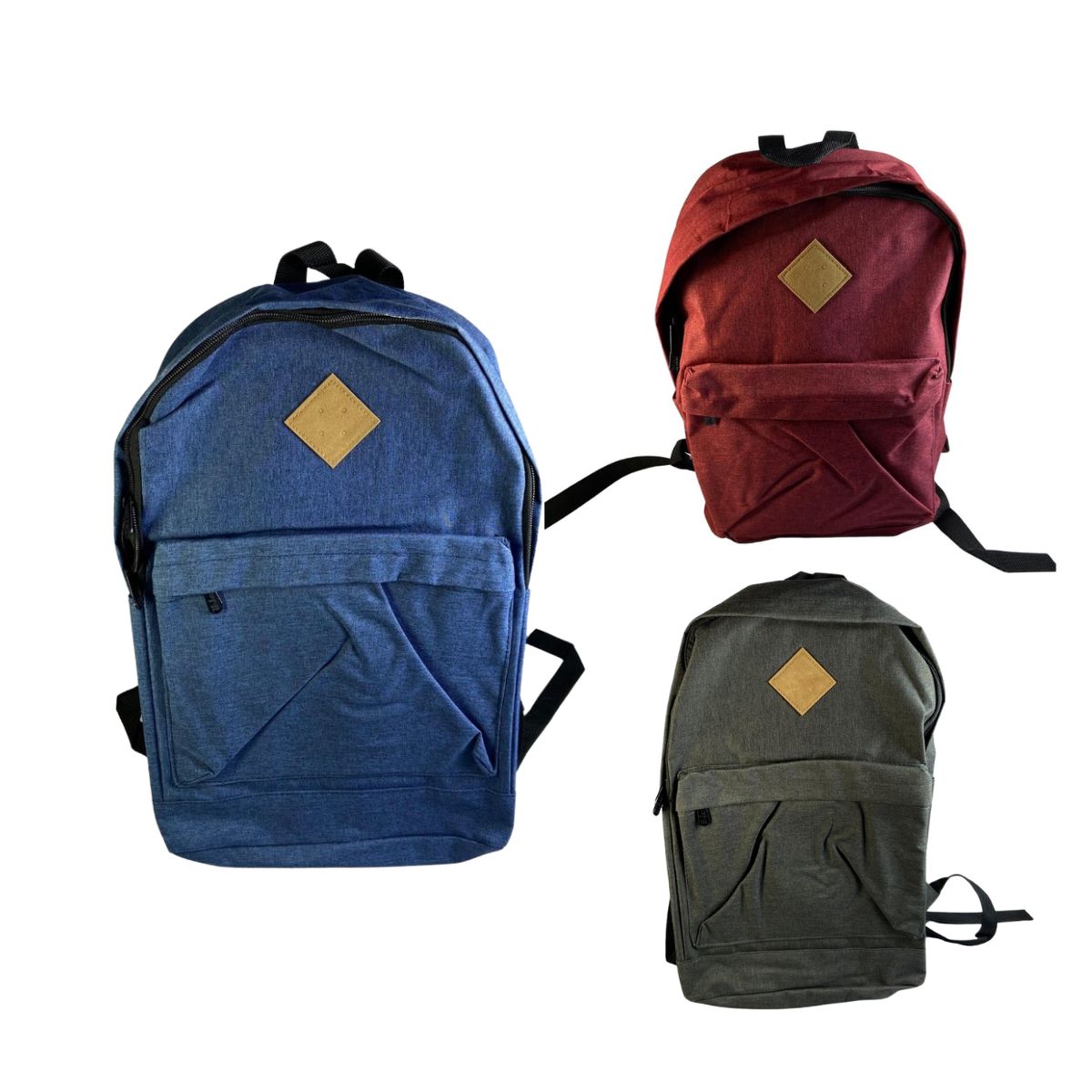 Mochila Casual Simples Unissex Resistente Sortida Trabalho Escola Viagem Faculdade Notebook - Imagem 5