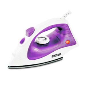 Ferro de Passar Roupa a Vapor Eletrico 1500W 220V com Base de Cerâmica