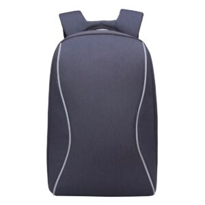 Mochila Bolsa Unissex Resistente Antifurto Impermeável Cinza Notebook Trabalho Escolar Viagem