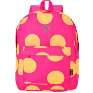Mochila Bolsa Feminina Costas Resistente Impermeável Escolar Escola Viagem Passeio Pink
