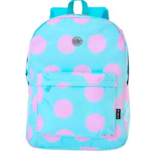 Mochila Bolsa Feminina Costas Resistente Impermeável Escolar Escola Viagem Passeio Verde Claro