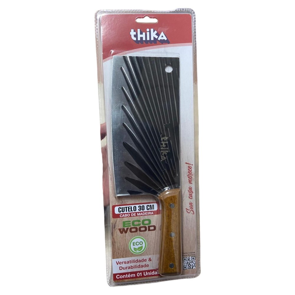 Cutelo 30cm com Cabo de Madeira - Imagem 3