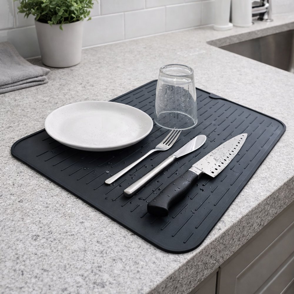 Tapete Escorredor de Silicone 40 cm