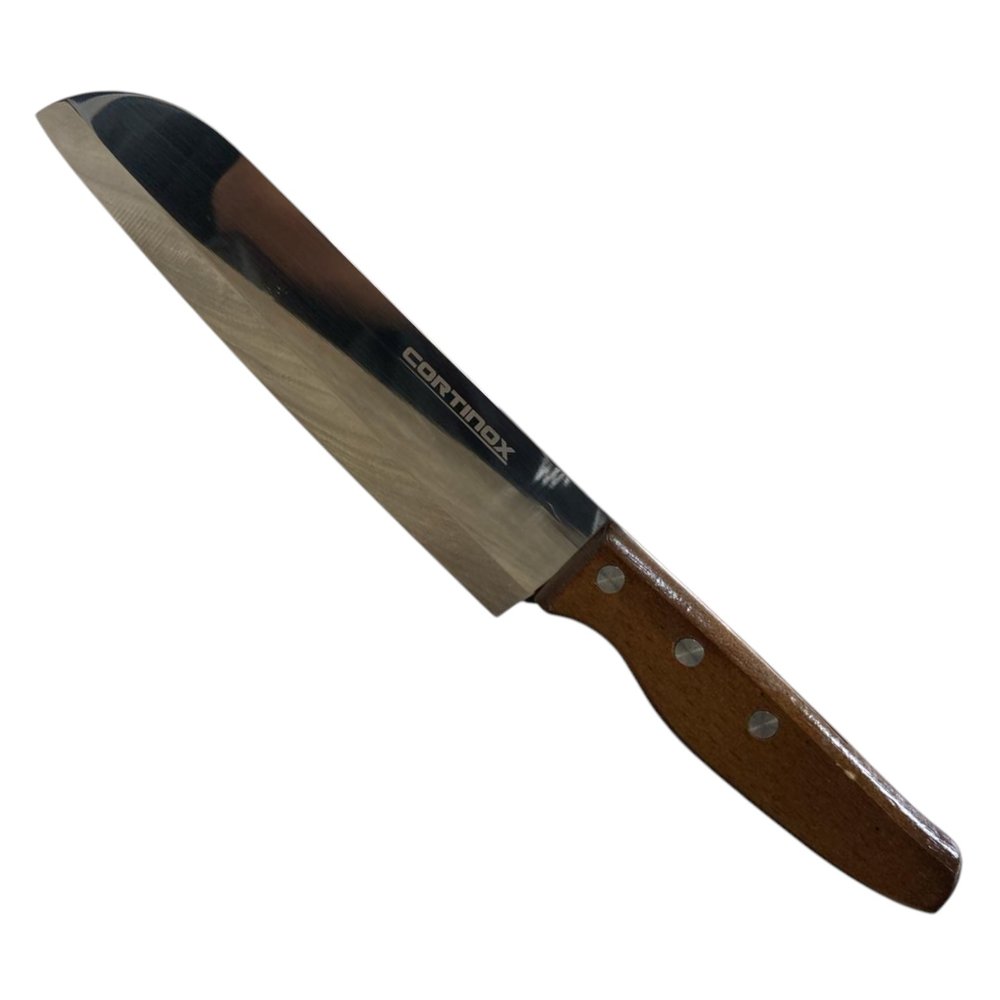 Faca Chef 29cm com Cabo de Madeira
