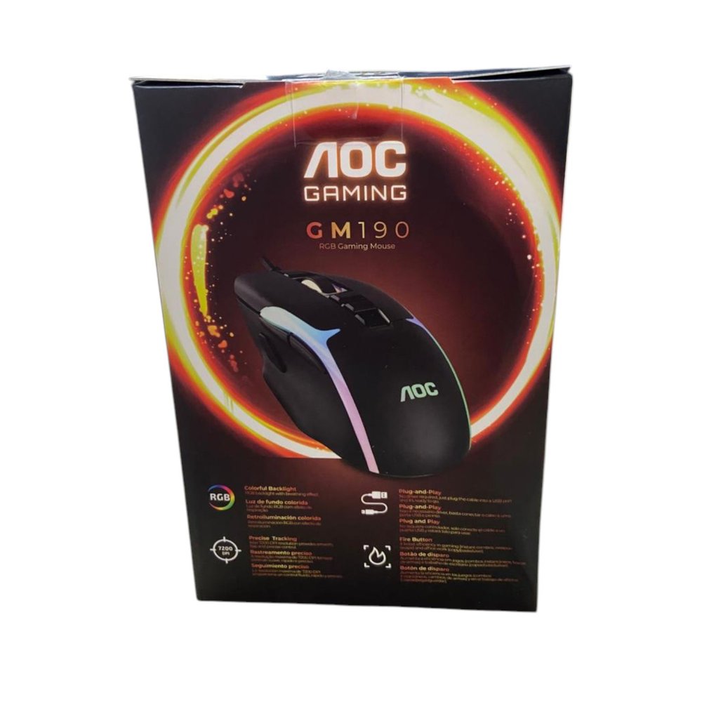 Mouse Gamer RGB 7200 DPI - Imagem 3