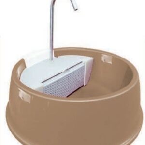 Fonte Bebedouro Gatos Cães Automático Joy Furacão Pet Bivolt - Marrom