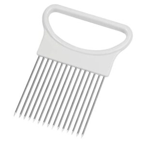 Garfo Suporte Alça Fatiador Cortador de Cebola e Vegetais