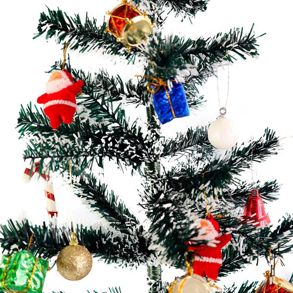 Kit Enfeites de Natal Completo Laço Papai Noel Presentes 20 Itens - Imagem 6