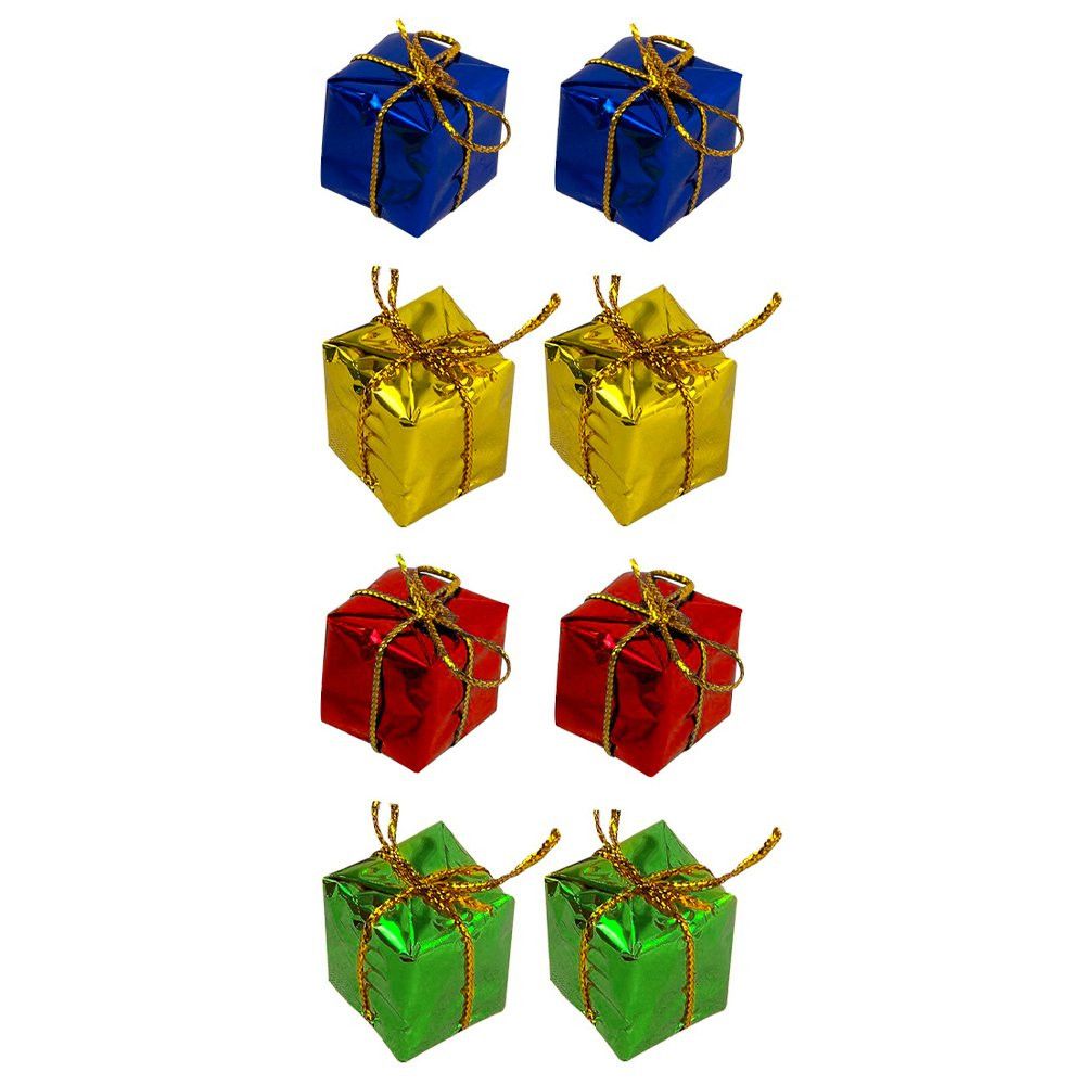 Kit Enfeites de Natal Completo Laço Papai Noel Presentes 20 Itens - Imagem 4