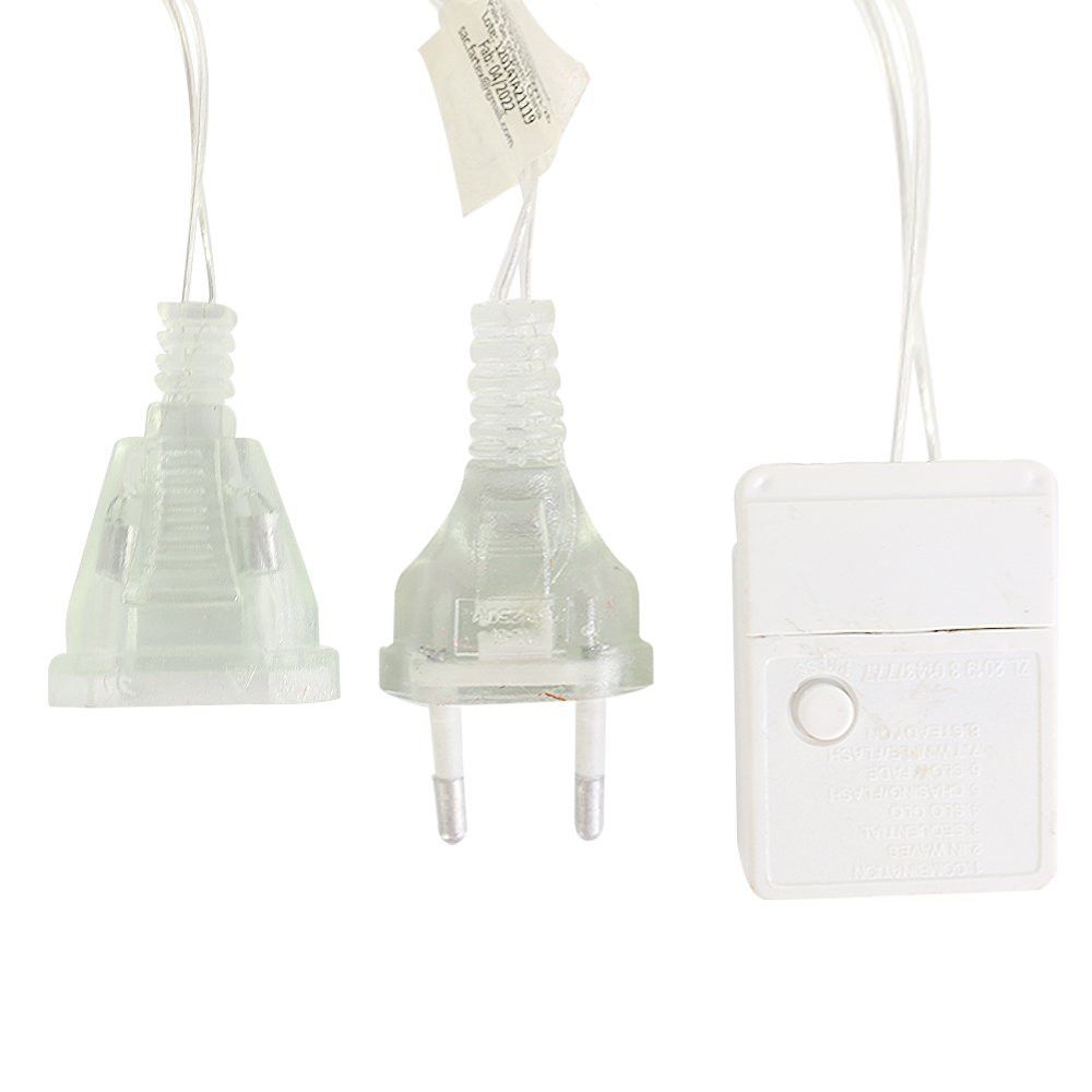 Cascata 240 Leds 4,3m Natal 220v Pisca Pisca - Imagem 2