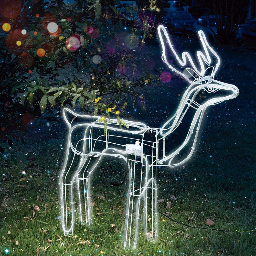 Armação Rena Macho de Led C/ Movimento Grande - 110v - Imagem 6