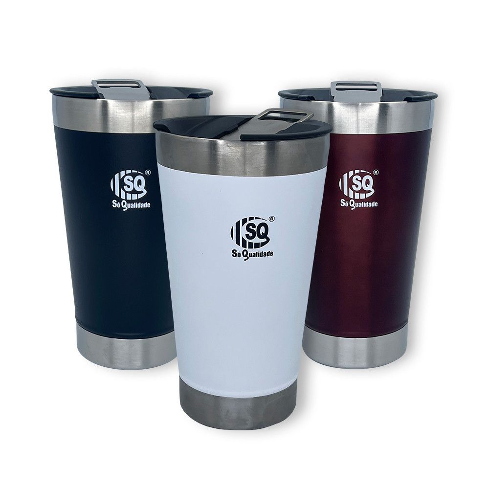 Copo Termico Cerveja Abridor 500ml - Sortida