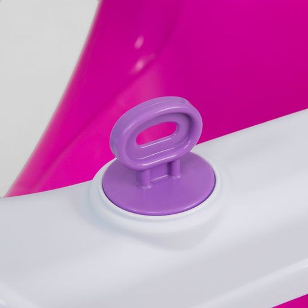 Triciclo Rosa para Passeio com Empurrador - Menina - Imagem 5