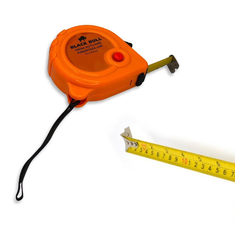 Trena Auto Emborrachada com Ponta Imantada - 10 Metros - Imagem 3