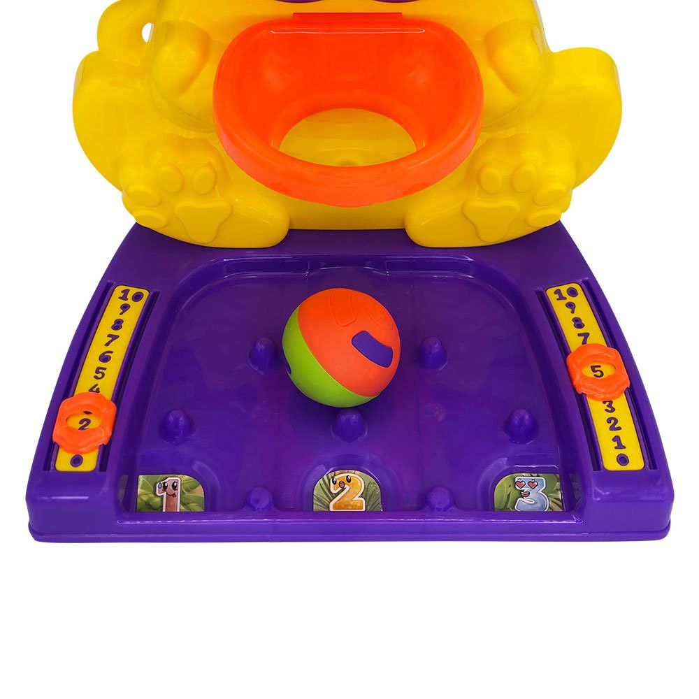 Cesta de Basquete de Leão com Bolinha e Marcador de Pontos - Imagem 4