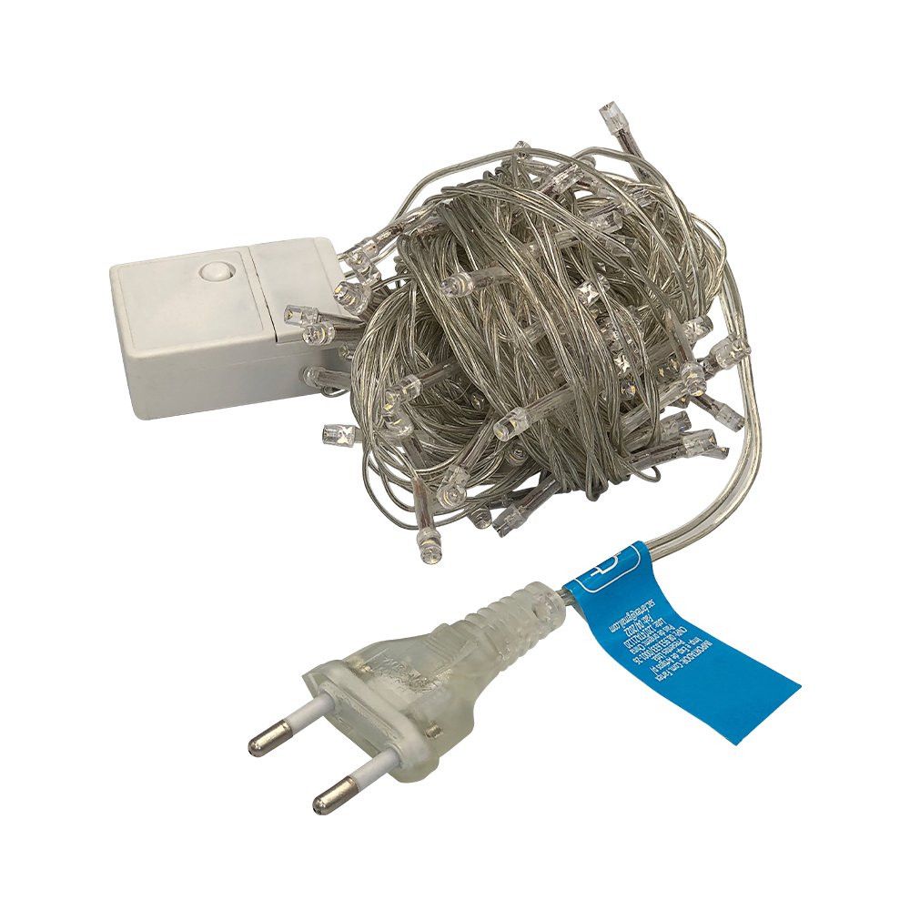Pisca Pisca com 100 LEDs de 9 Metros com 8 Funções - 127v Branco Frio - Imagem 4