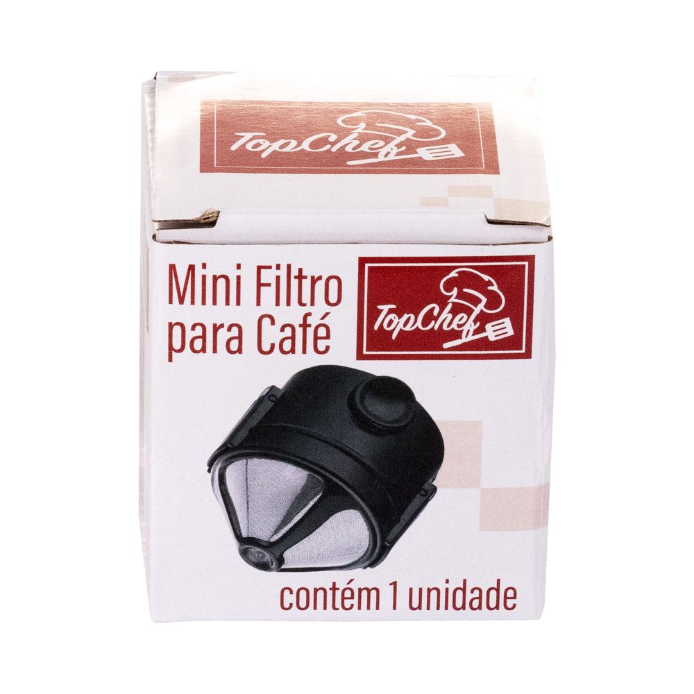 Mini Filtro Coador de Café Portátil Reutilizável Com Suporte Dobrável - Imagem 6