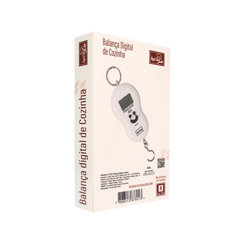 Balança Digital Com Gancho 50kg - Sortido - Imagem 2