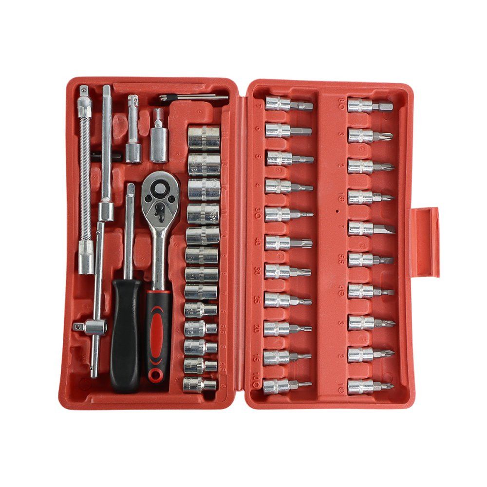 Maleta Jogo de Chaves com 46 Peças