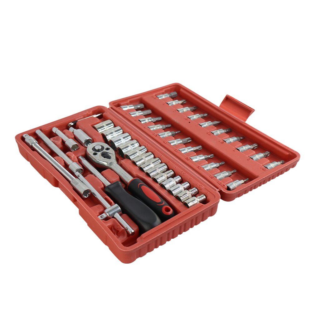 Maleta Jogo de Chaves com 46 Peças - Imagem 3