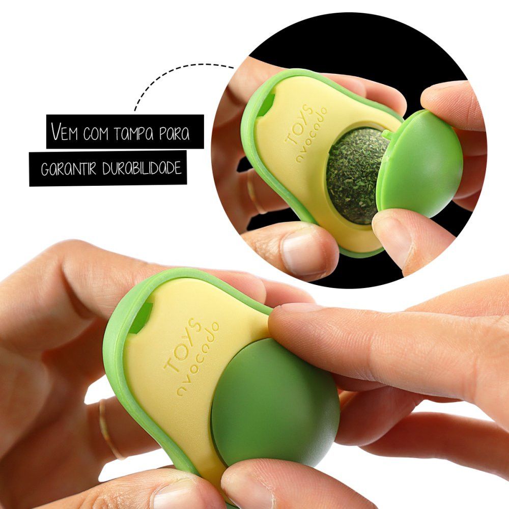 Catnip Abacate Brinquedo Interativo - Imagem 3