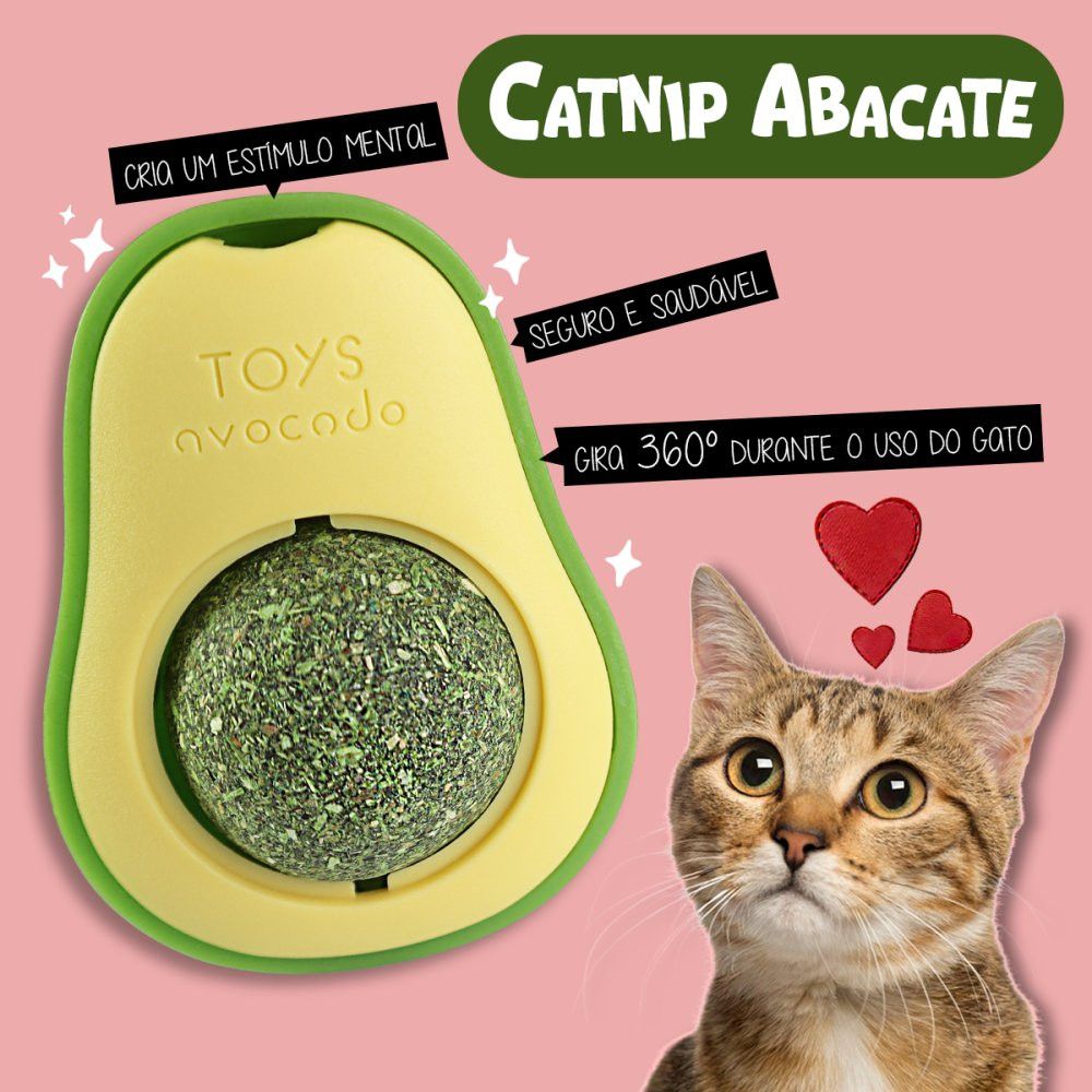 Catnip Abacate Brinquedo Interativo - Imagem 2