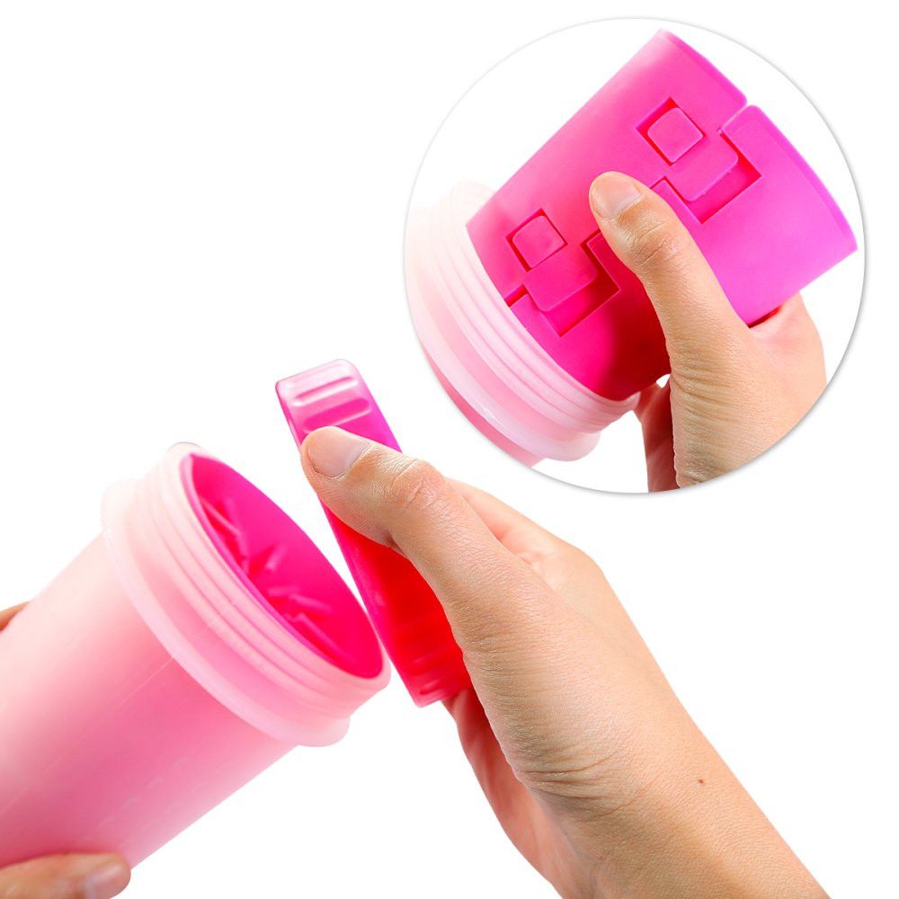 Lava-Patas para Cachorros Médios - Rosa - Imagem 4