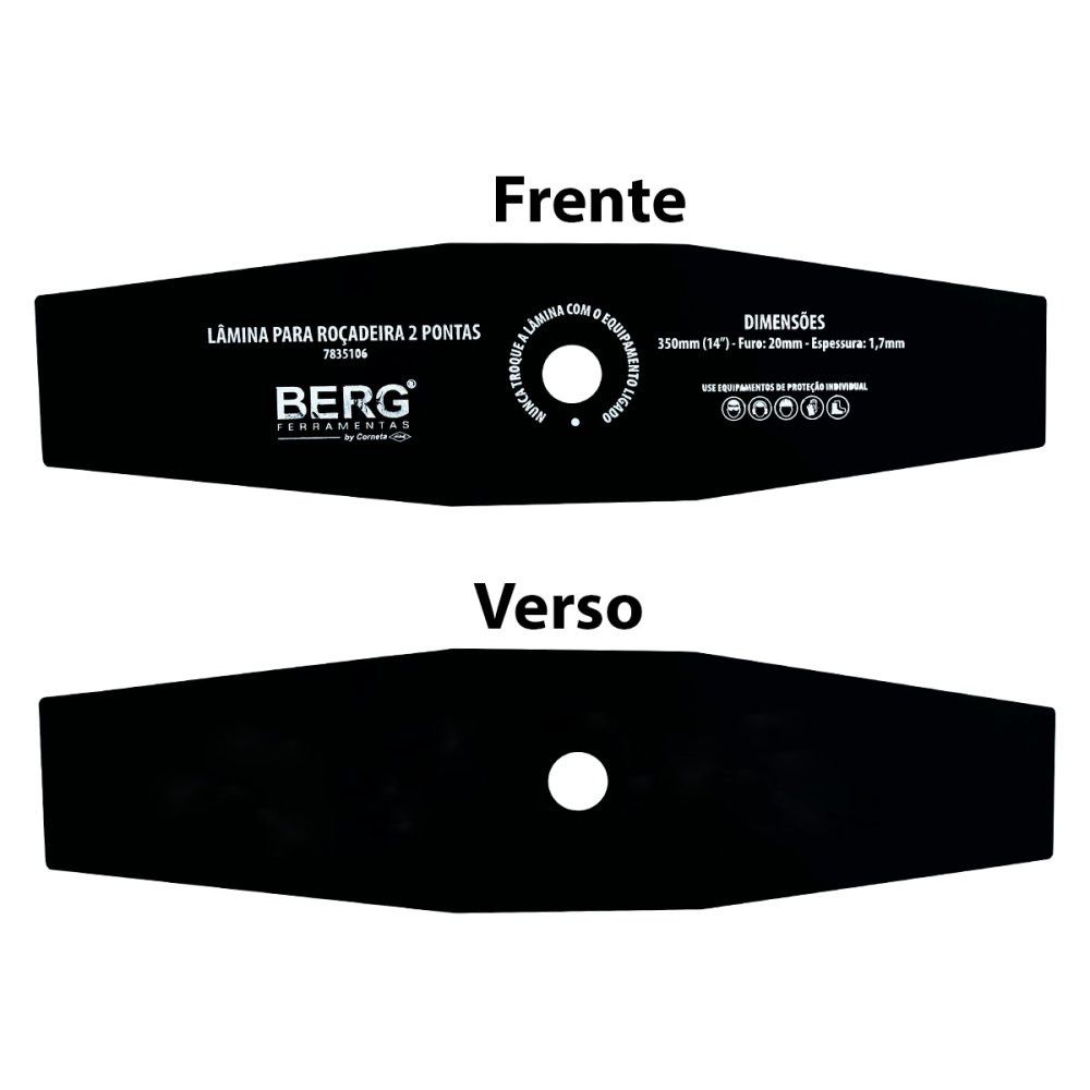Lâmina para Roçadeira com 2 Pontas - Imagem 3