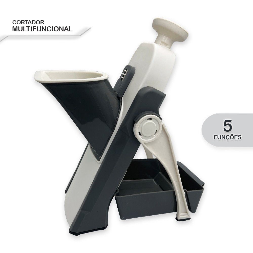 Cortador e Ralador Multifuncional de Alimentos - Sortido - Imagem 3