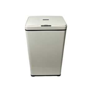 Lixeira Automática Retangular 50 Litros com Sensor - Branca
