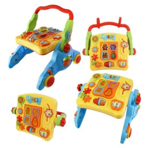 Andador E Mesa Didático 4 Em 1 Com Som