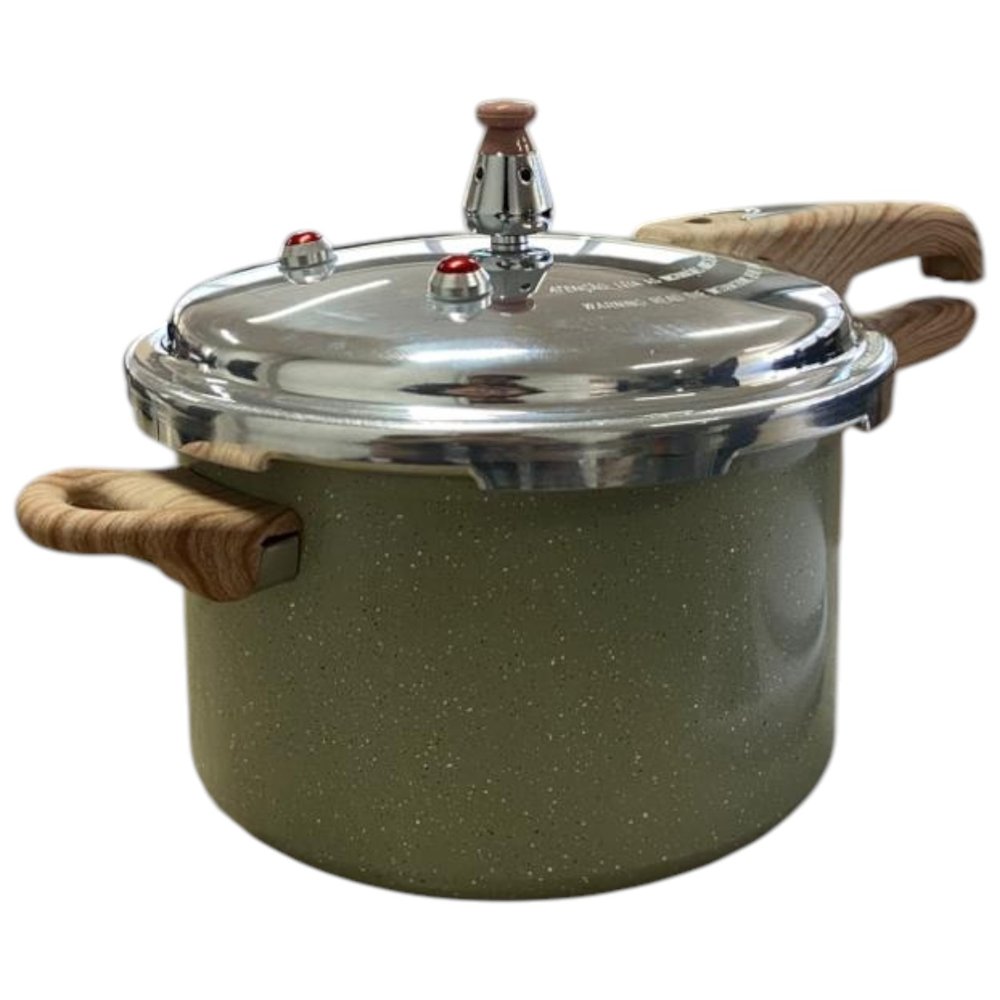 Panela de Pressão Max Chef Wood Indução 4,2L - Verde Acinzentado - Imagem 4