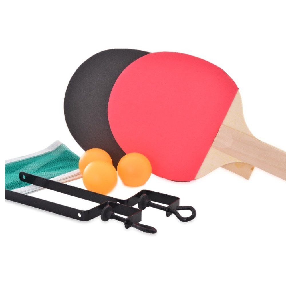 Kit Ping Pong com Rede 2 Raquetes E 3 Bolinhas - Imagem 2