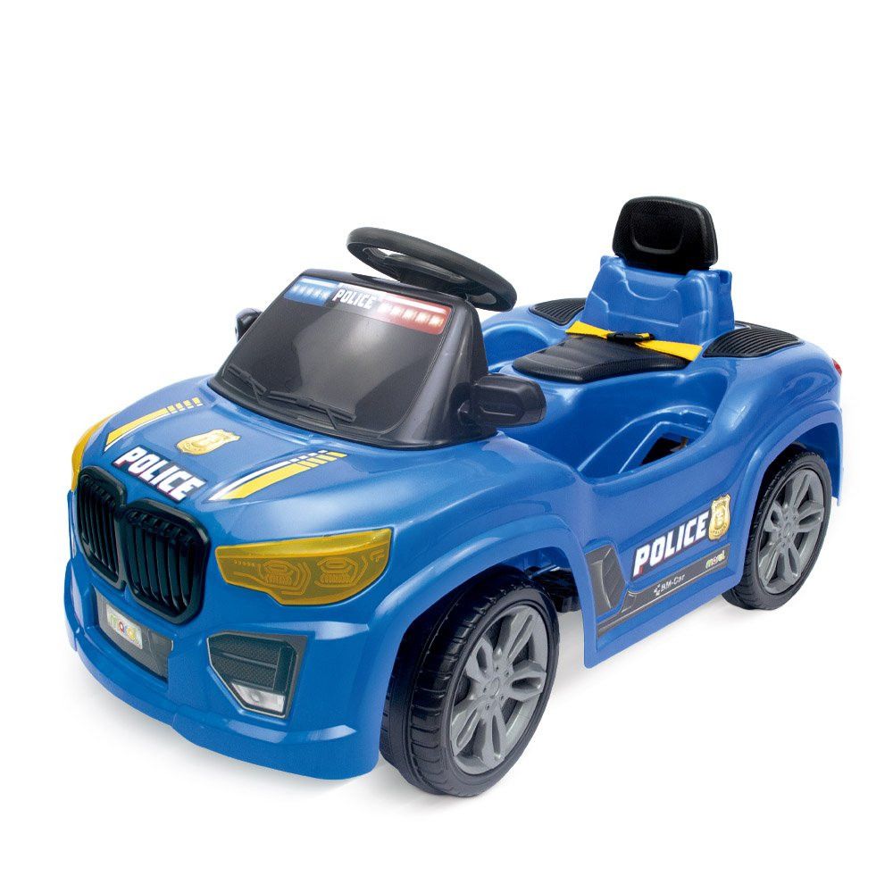 Carrinho de Passeio Infantil BM CAR Police - Azul - Imagem 3