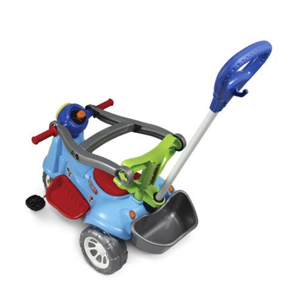 Carrinho de Passeio Infantil Triciclo Avespa - Colorido - Imagem 2