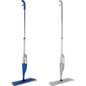 Mop Spray Mágico com Reservatório Dispenser 380ml e Refil de Microfibra - Rodo Esfregão com Borrifador