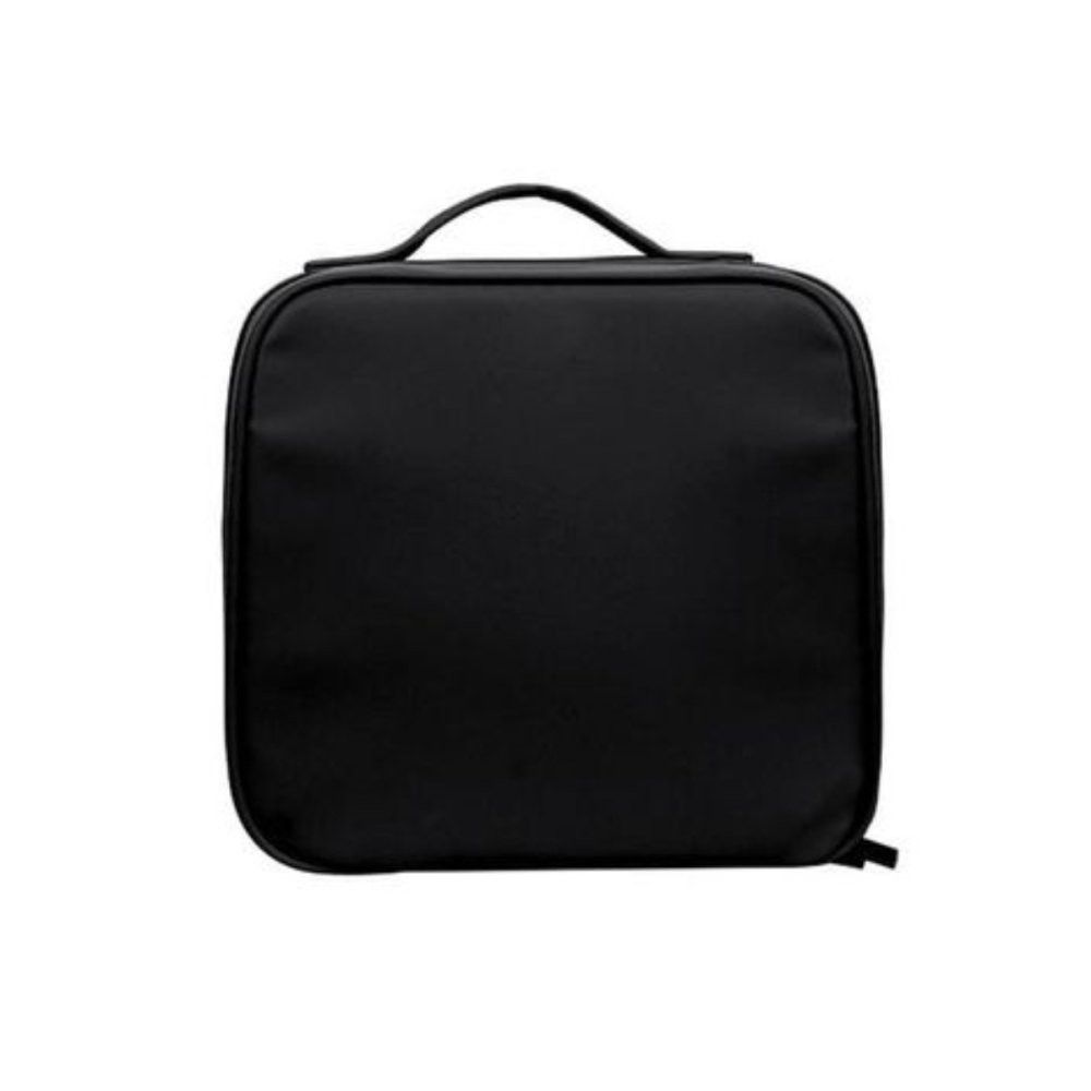 Necessaire Com Alça Espelho Portátil Para Maquiagens e Cosméticos - Imagem 2