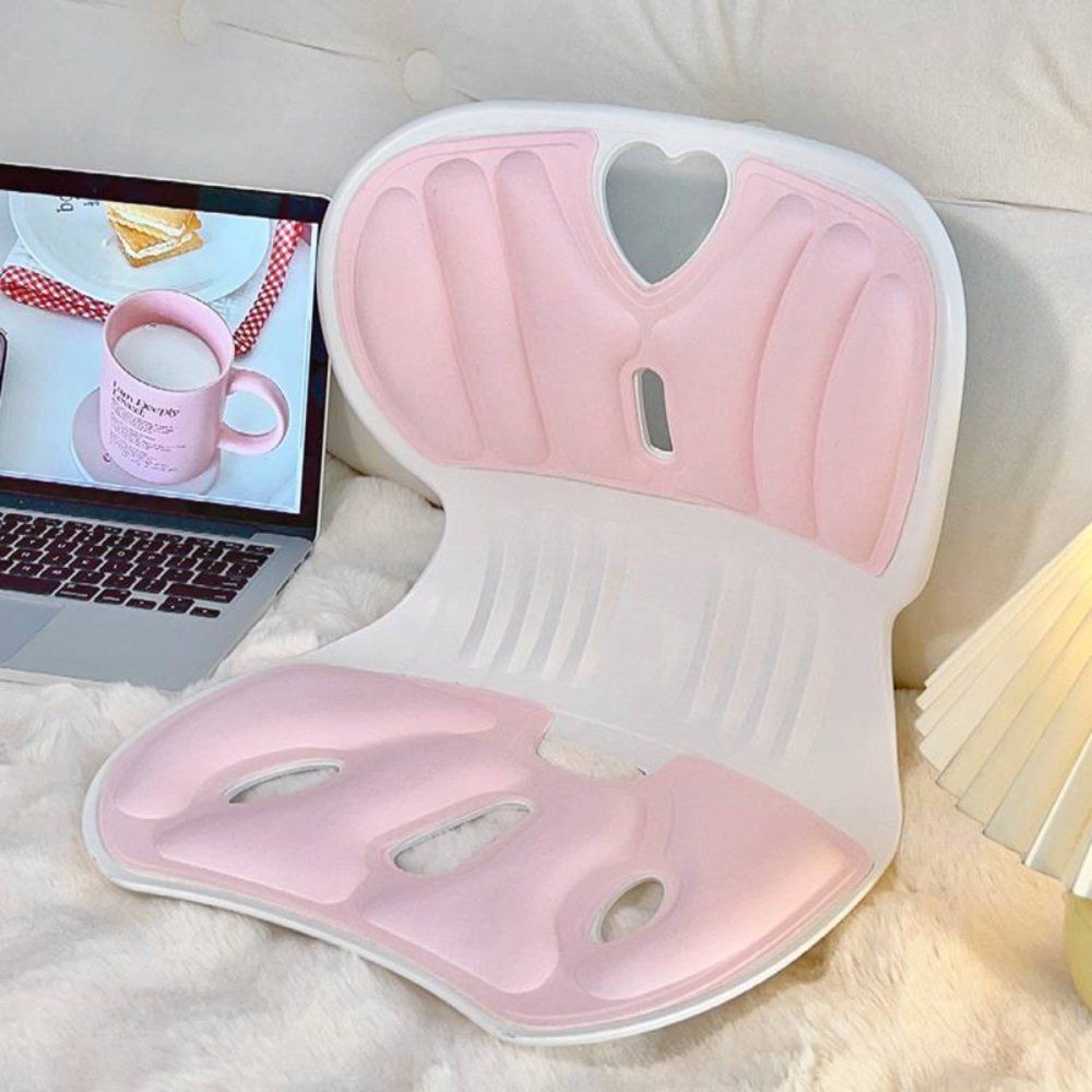 Assento Ergonômico Estofado Com Apoio Lombar