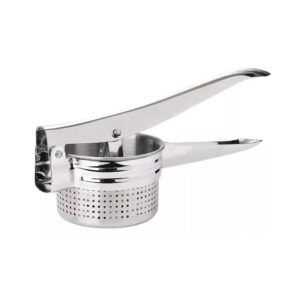 Espremedor Amassador De Batata Legumes Aço inox Manual Profissional - Ideal Para Cozinha