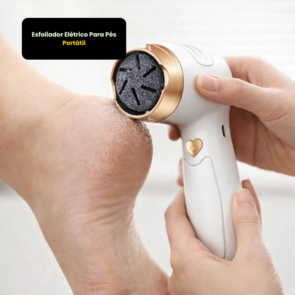 Esfoliador Elétrico Para Pés Portátil - Imagem 2