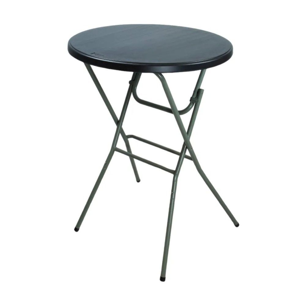Mesa Bistro Dobrável Redonda - Ideal para Bar, Area Gourmet, Festa, Eventos, Lanchonete Cafeteria, Café, Bares, Churrasc