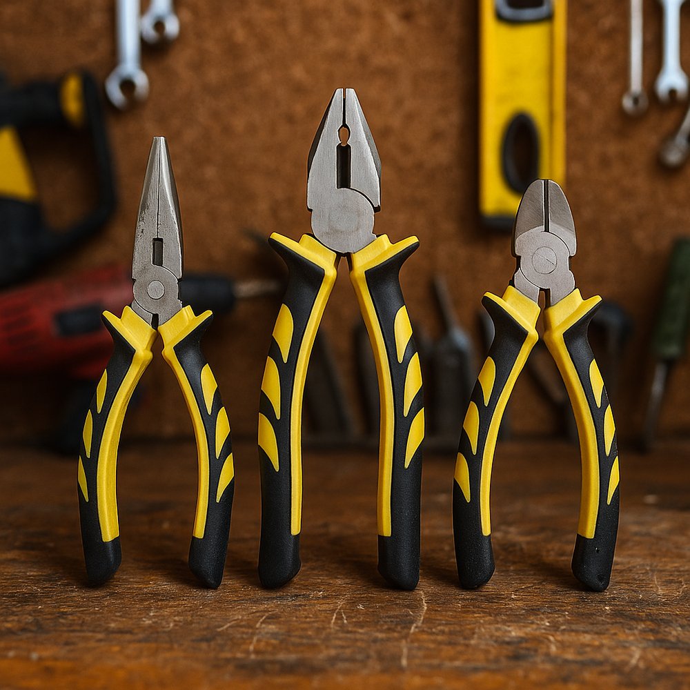 Conjunto de Alicates Profissional Ferramentas - Imagem 3