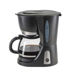 Cafeteira Eletrica 127V 30 Xícaras 1200ml Grande 800W Preta com Jarra de Vidro - Máquina de Café