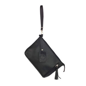 Bolsa Clutch Legítimo para Celular Sofisticação Passeio Modelo:Preto