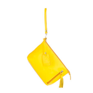 Bolsa Clutch Legítimo para Celular Sofisticação Passeio Modelo:Amarelo