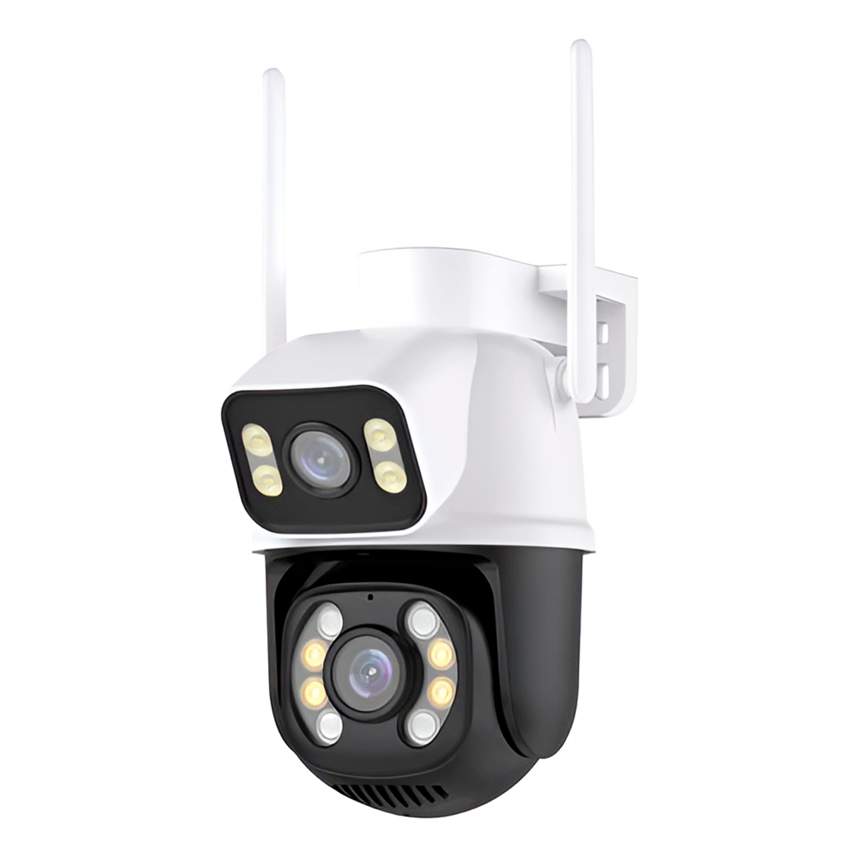 Câmera IP Sem Fio Lente Dupla Visão Noturna Segurança