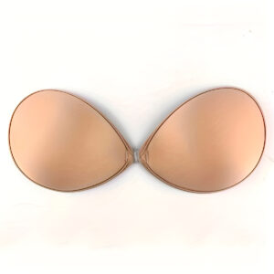 Sutiã Invisível Silicone Sem Alça Adesivo Protetor Bege Tamanho:B
