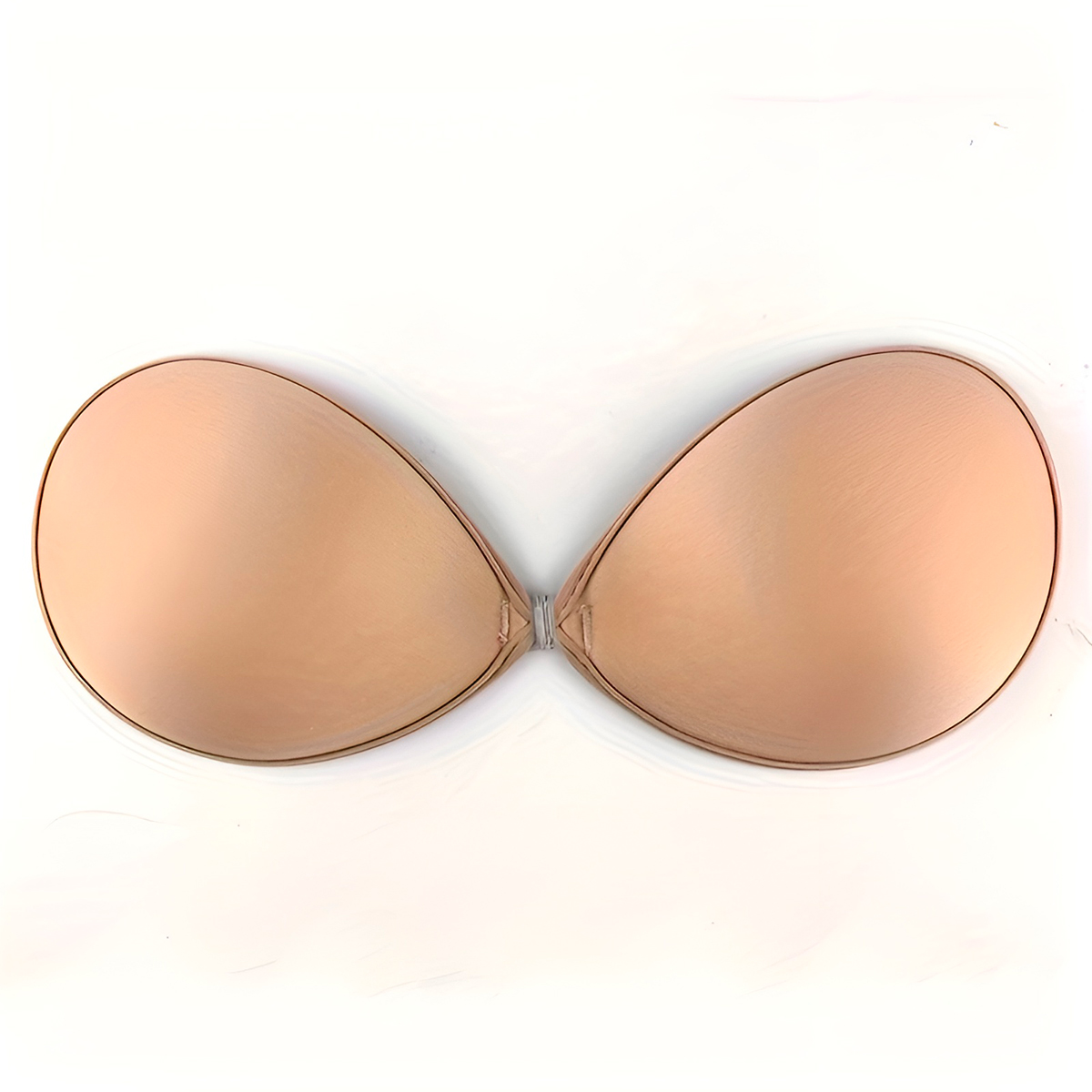 Sutiã Invisível Silicone Sem Alça Adesivo Protetor Bege Tamanho:B