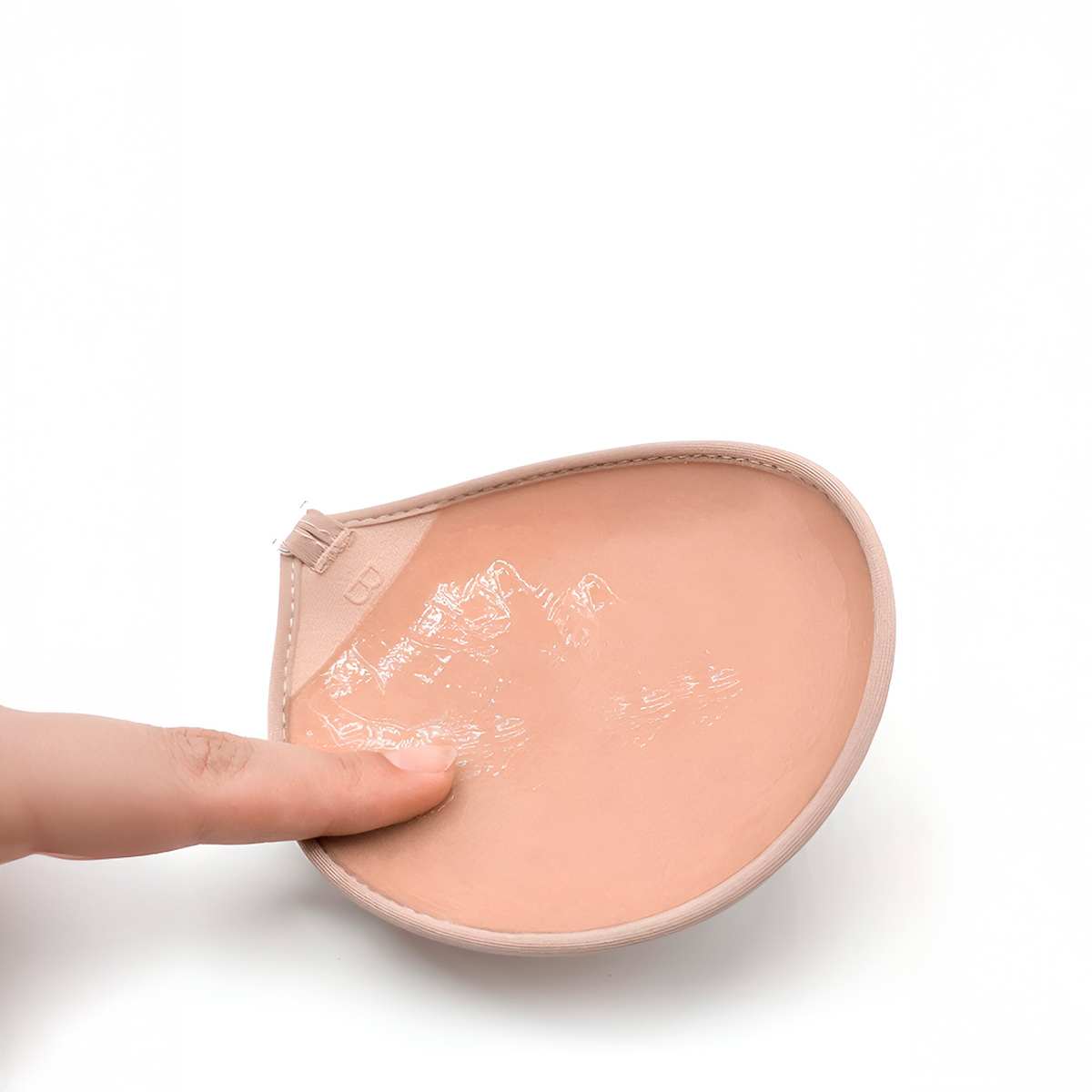 Sutiã Invisível Silicone Sem Alça Adesivo Protetor Bege Tamanho:C - Imagem 3